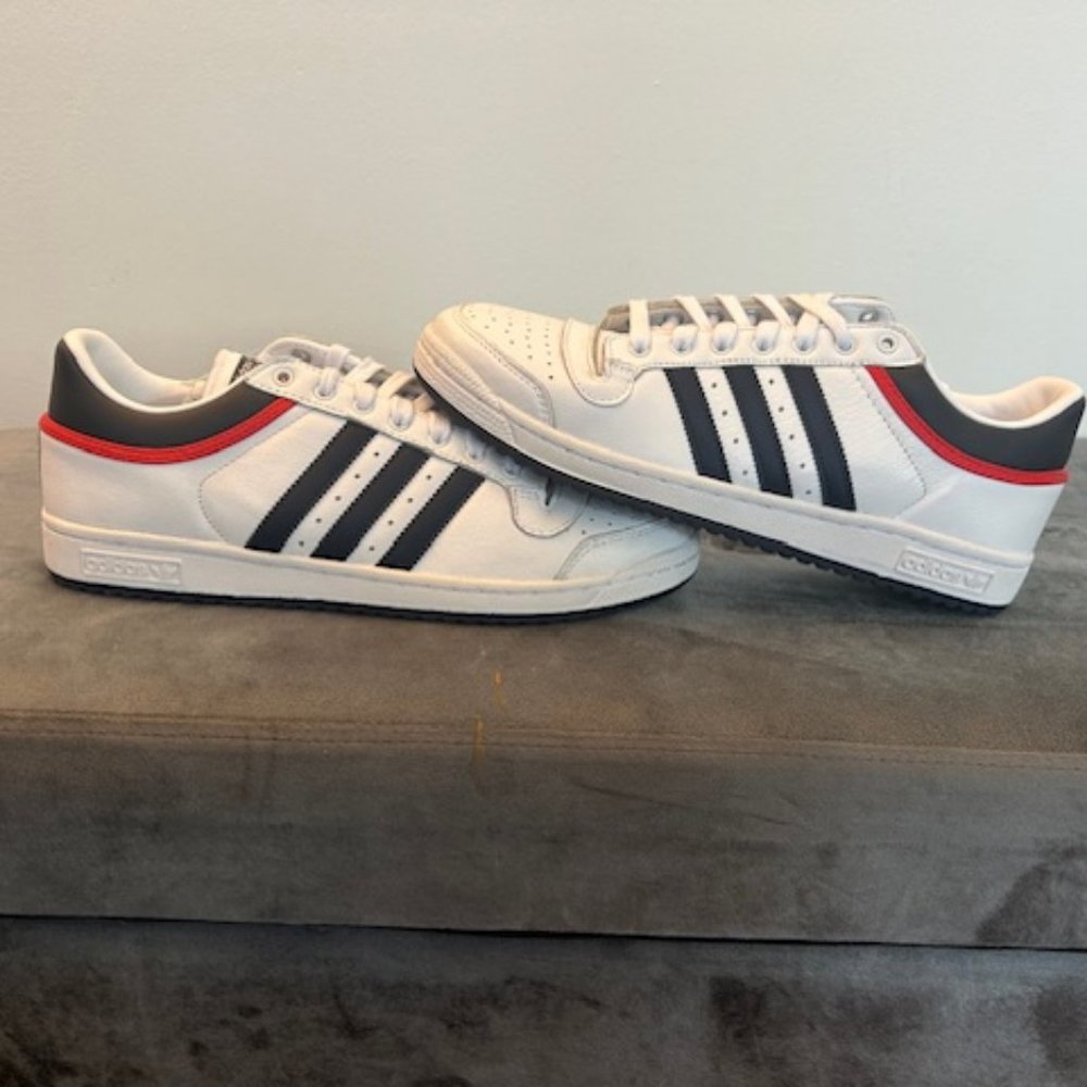 Adidas top ten low size 11 red/white/blue/ brand new, without box  men's